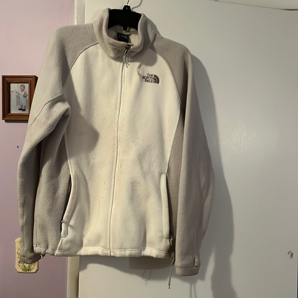 The North Face jacket. Mock neck. Full zip jacket.